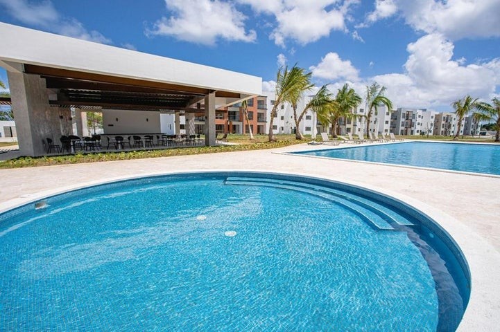 apartamentos - Proyecto en venta Punta Cana #24-417 un dormitorio, balcón, gimnasio, piscina
 7