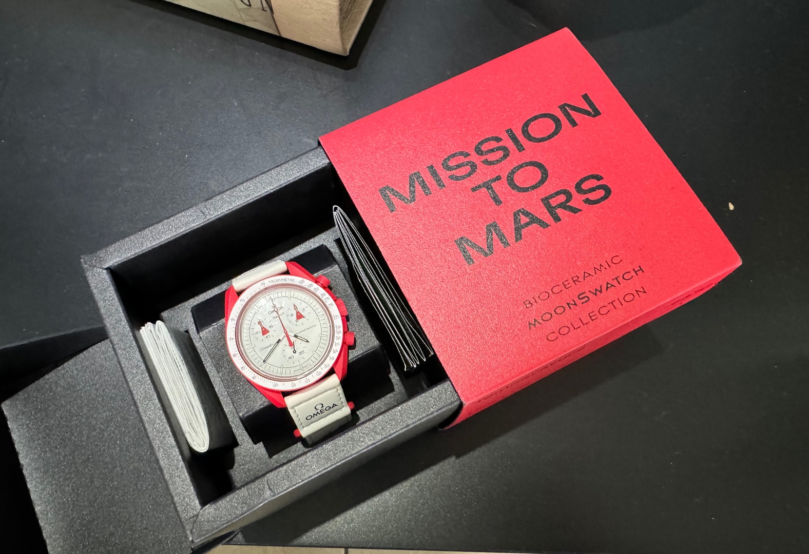 joyas, relojes y accesorios - Reloj Omega con Swatch Edición MARS, Original Como Nuevo, RD$ 15,500 NEG