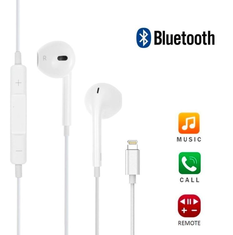 camaras y audio - Audífonos bluetooth para iPhone 7,7+,8,8+,X,XS,XR,XS MAX, 11 y 12 1