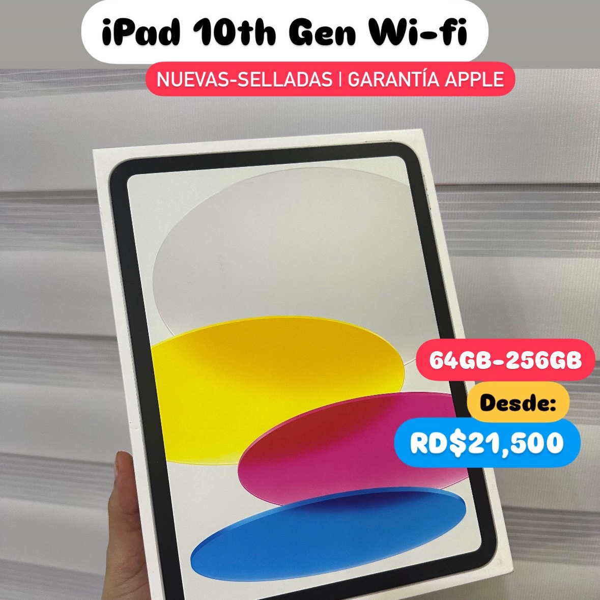 celulares y tabletas - iPad 10TH Gen 64GB WIFI OFERTA‼️