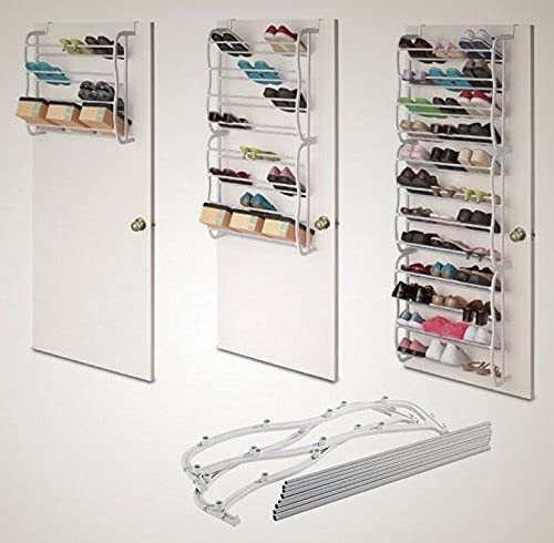 decoración y accesorios - Zapatera Organizador Colgante para Puerta Clóset Resistente Práctica Espacio 2