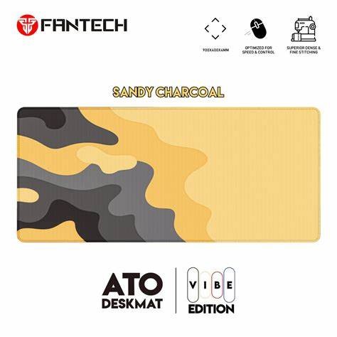 accesorios para electronica - Mouse Pad Fantech MP905 ATO VIBE SANDY CHARCOAL 0