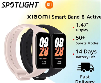 otros electronicos - xiaomi smart band 8 active 