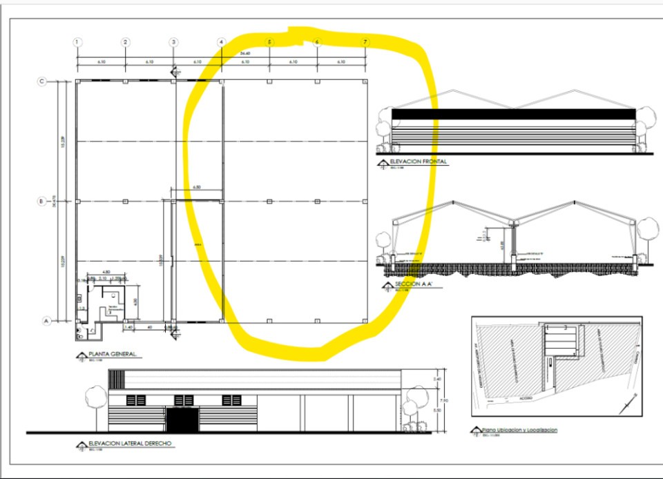 otros inmuebles - Nave Industrial en Alquiler en LA JACAGUA
