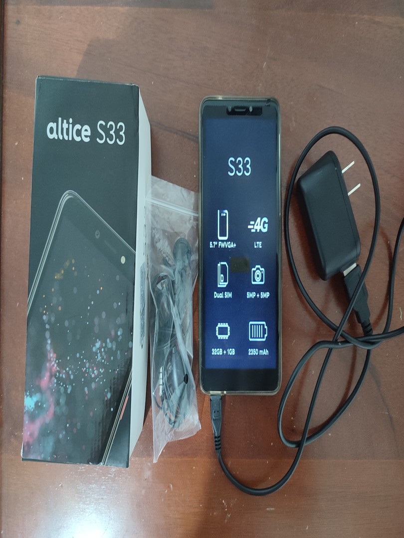 celulares y tabletas - ALTICE S33 BLACK
