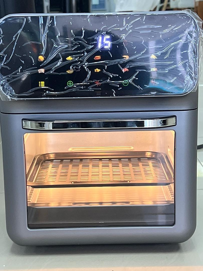 electrodomesticos - Air fryer🇺🇸 12 litros,digital,vidrio panorámico,2 bandeja,guantes, garantía. 4