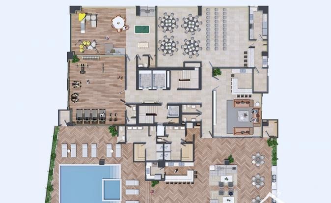 apartamentos - Bella Vista Sur  lujo 3 habitaciones 3.5 baños 3 parqueos estudio  2