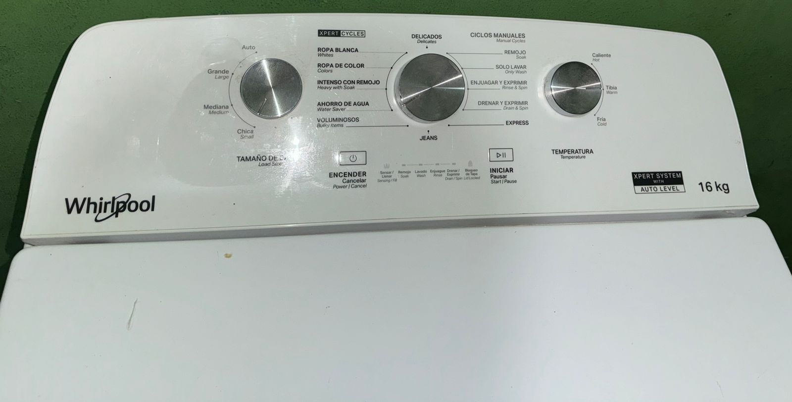 electrodomesticos - Lavadora Whirlpool blanca  0