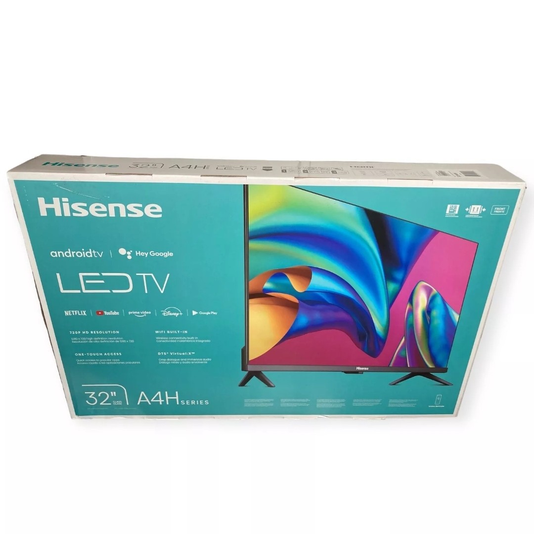 tv - Smart tv hisense androidtv 32 pulgadas led full hd 0