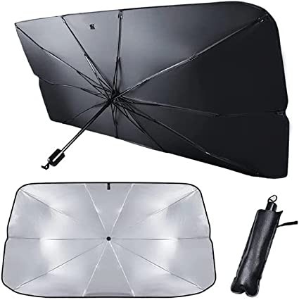 accesorios para vehiculos - Parasol plegable tipo sombrilla para vehículo 1