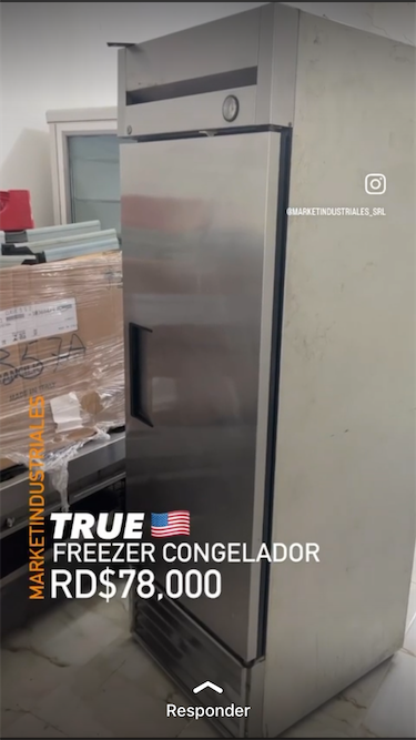 servicios profesionales - TRUE 🇺🇸
Freezer congelador 1