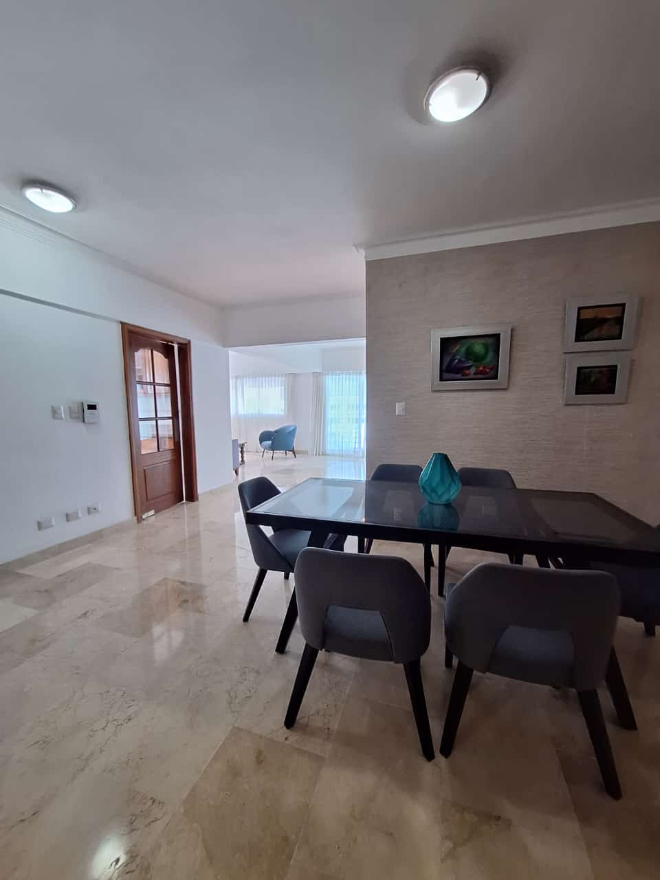 apartamentos - Rento Apartamento Amueblado En Piantini Con Estudi 7