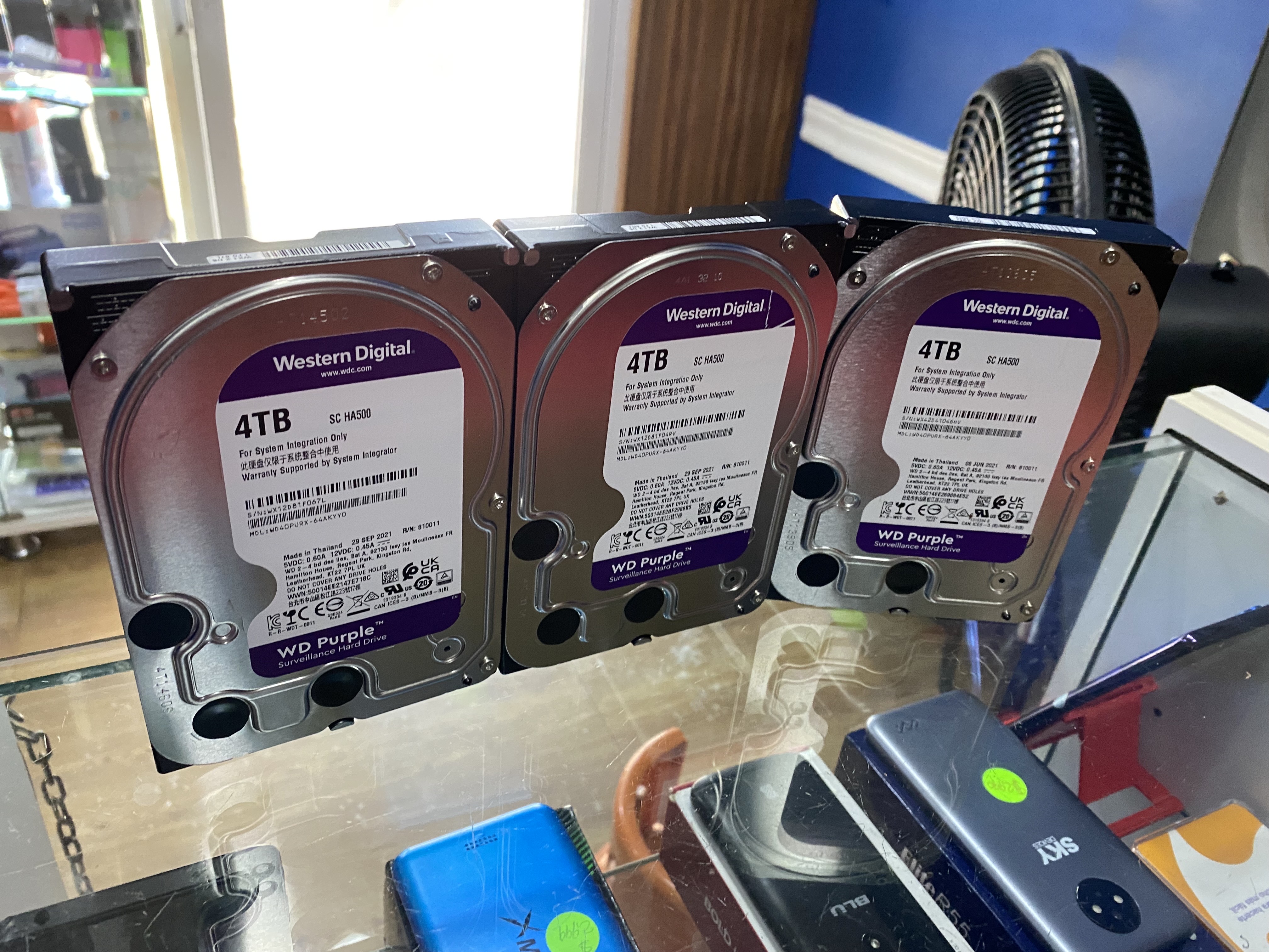 accesorios para electronica - disco duro purpura sata HDD 2,3,4,8,10,14TB 