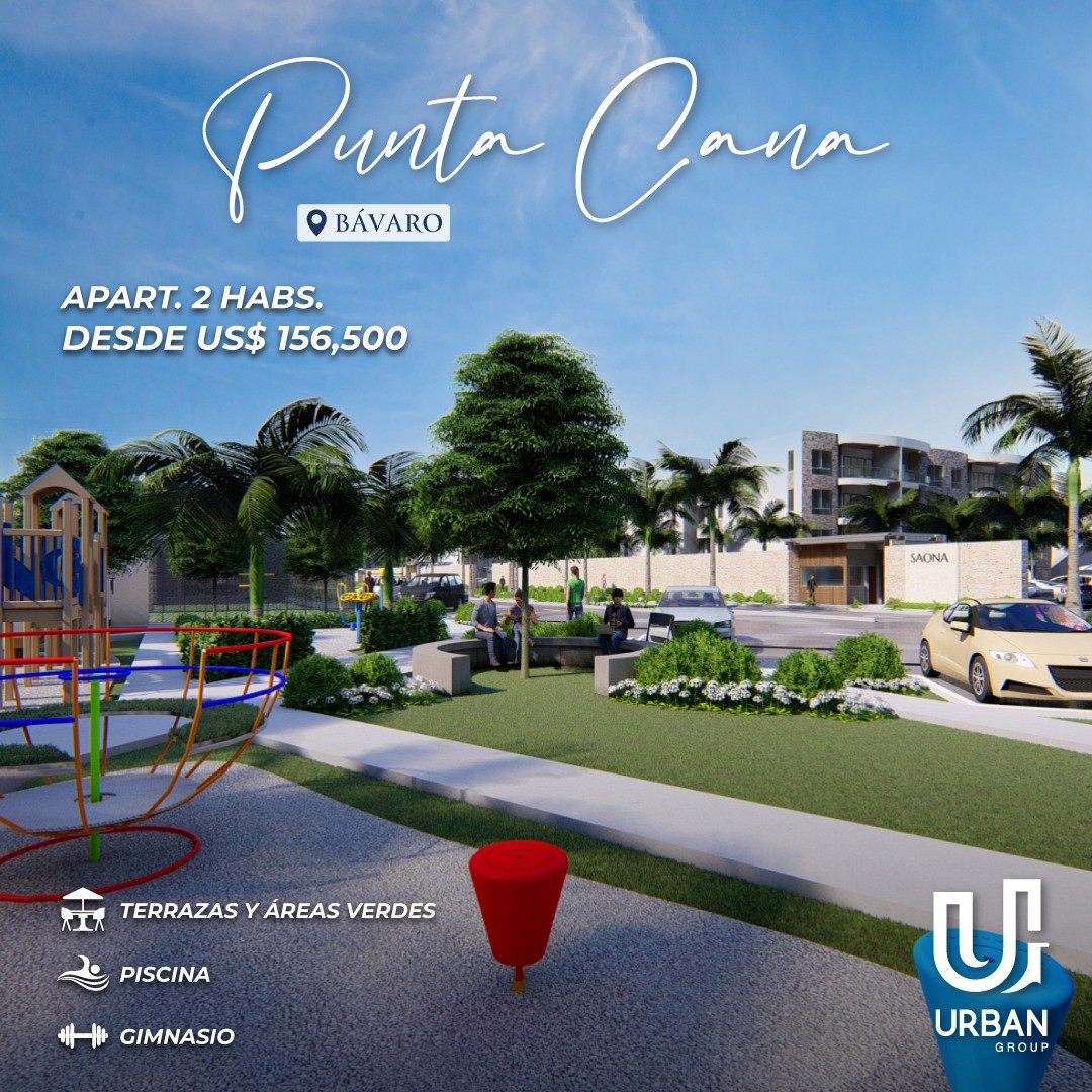 apartamentos - Apartamentos de 2 Habitaciones desde US$156,500 en Punta Cana 3