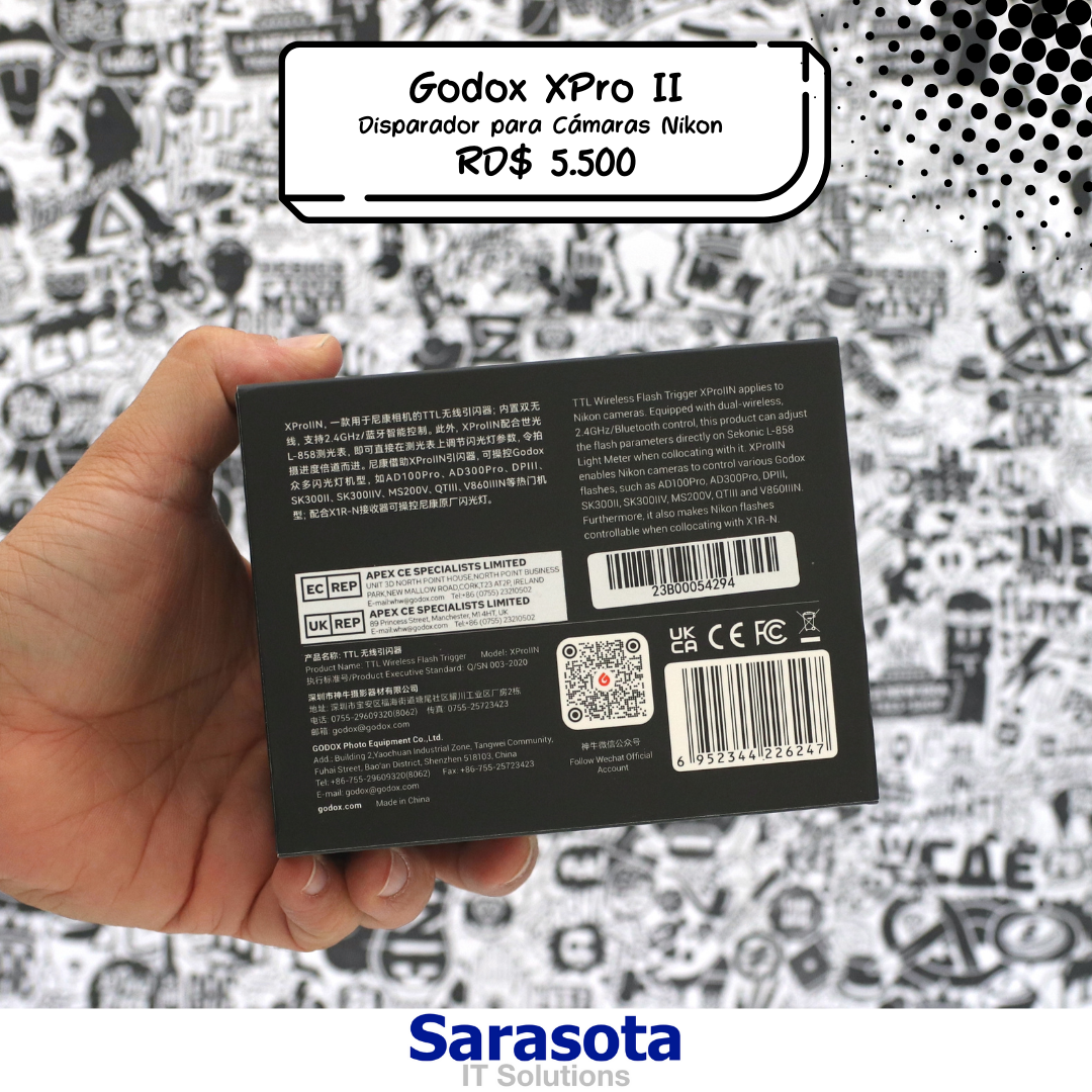 accesorios para electronica - Disparador Godox XPro II para Nikon Garantía 1 año 1