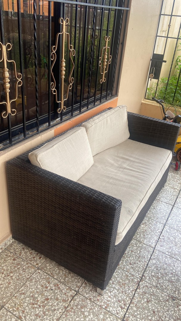 muebles y colchones - Juego de sofas  rattan sintetico para terraza, balcón 1