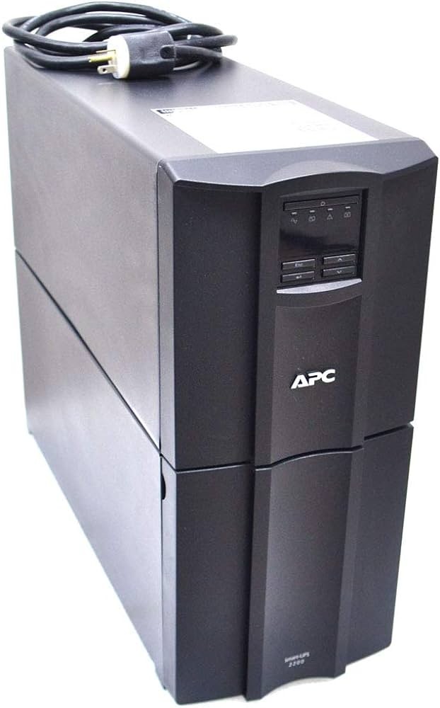 plantas e inversores - UPS APC SMART-UPS 2200VA LCD SMT2200C 1.92KW 2.2 KVA INPUT 120V OUTPUT 120V USB  4