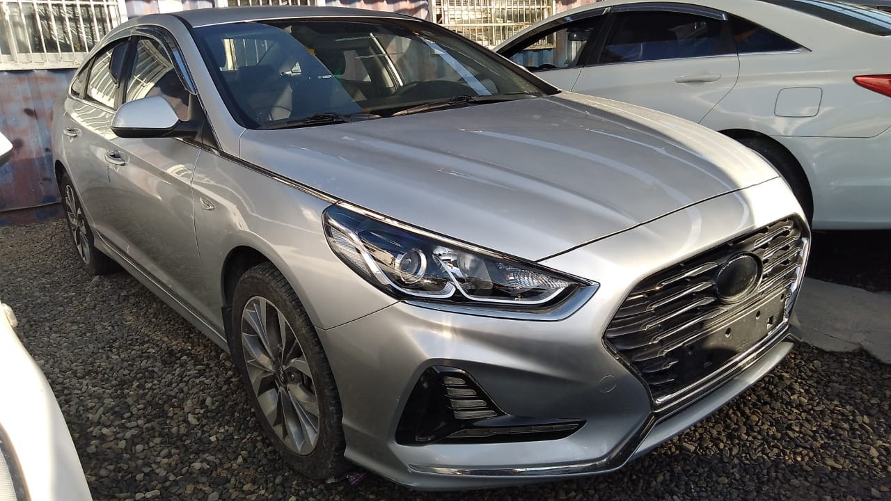 carros - HYUNDAI SONATA NEW RISE 2018 GRISDESDE: RD$725,100.00