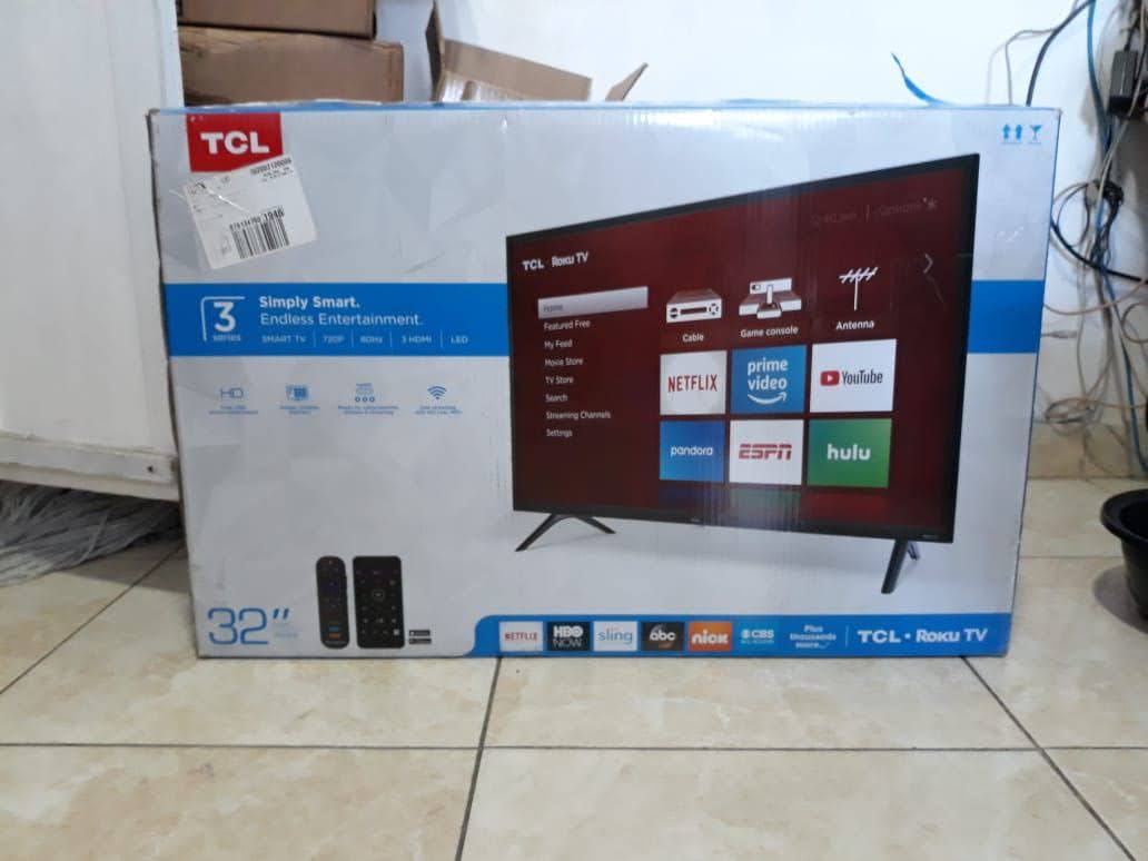 tv - TCL - 32" Class S2 S-Class LED 720p HD Smart TV wi