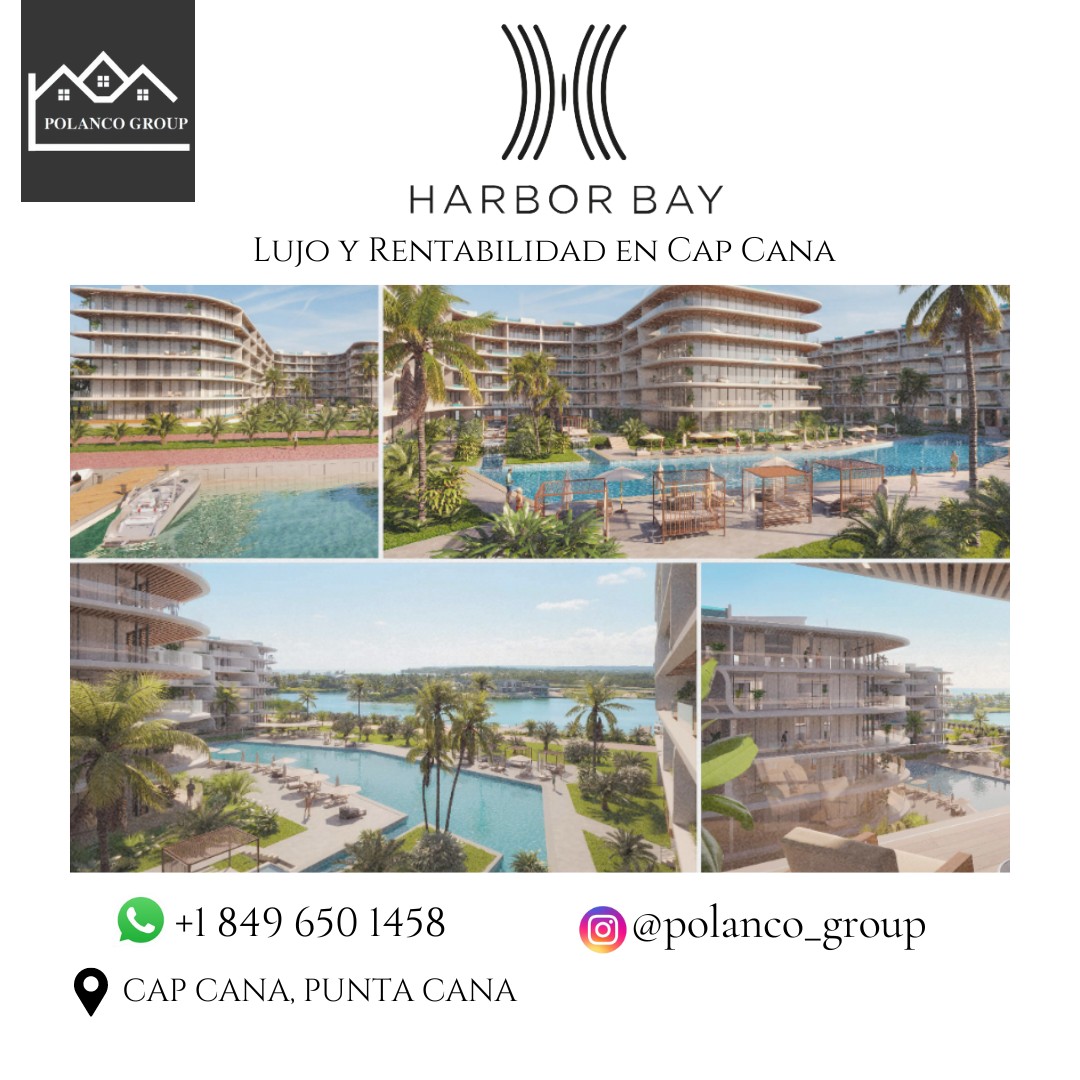 apartamentos - HARBOR BAY, PROYECTO EN BAVARO, PUNTA CANA 1