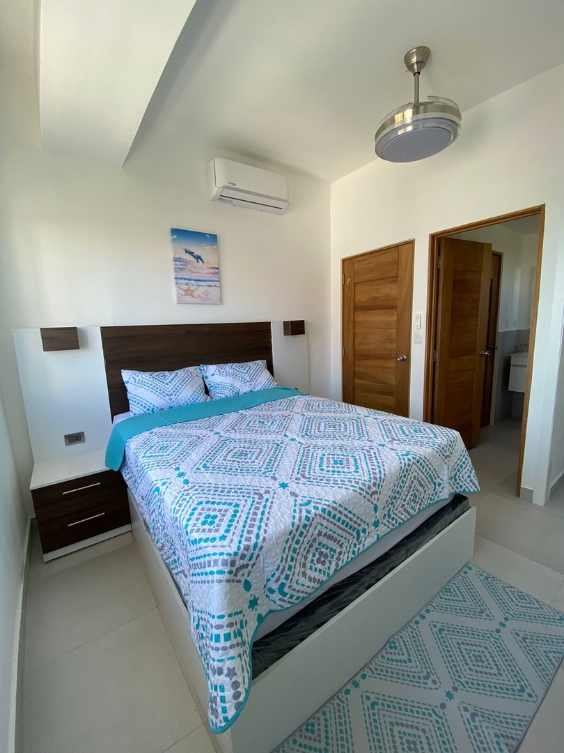 apartamentos - Apartamento amueblado con vista al mar próximo a la playa en Juan Dolio  7