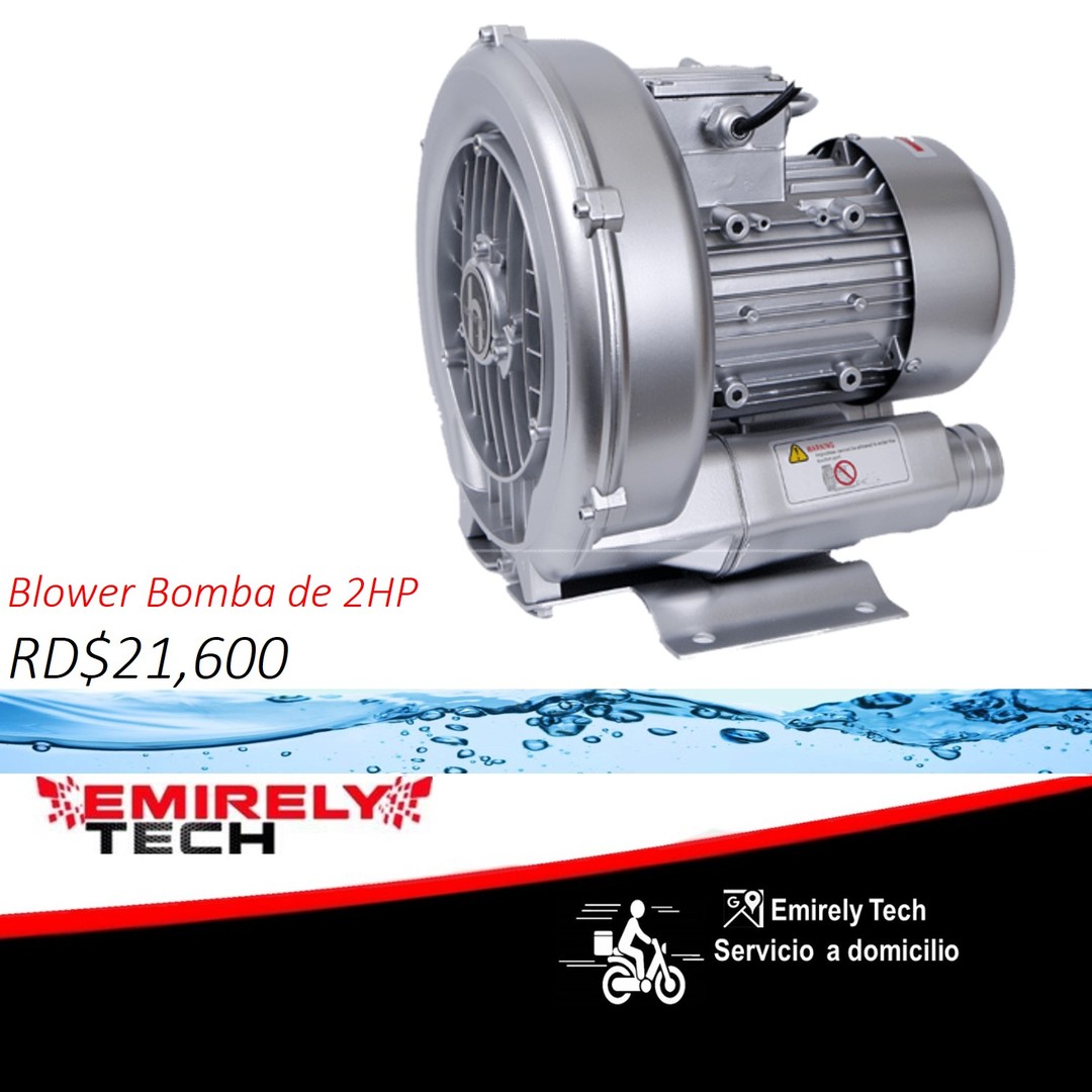 animales y mascotas - Bomba de oxigeno para peces Blower aireador de peces 2HP Aireador de oxigeno 2HP 0