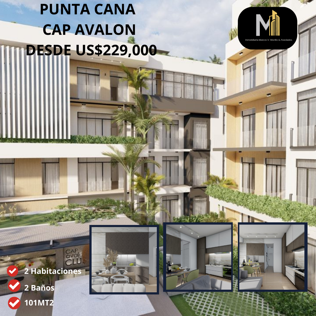 apartamentos - hermoso apartamento en cap cana  1