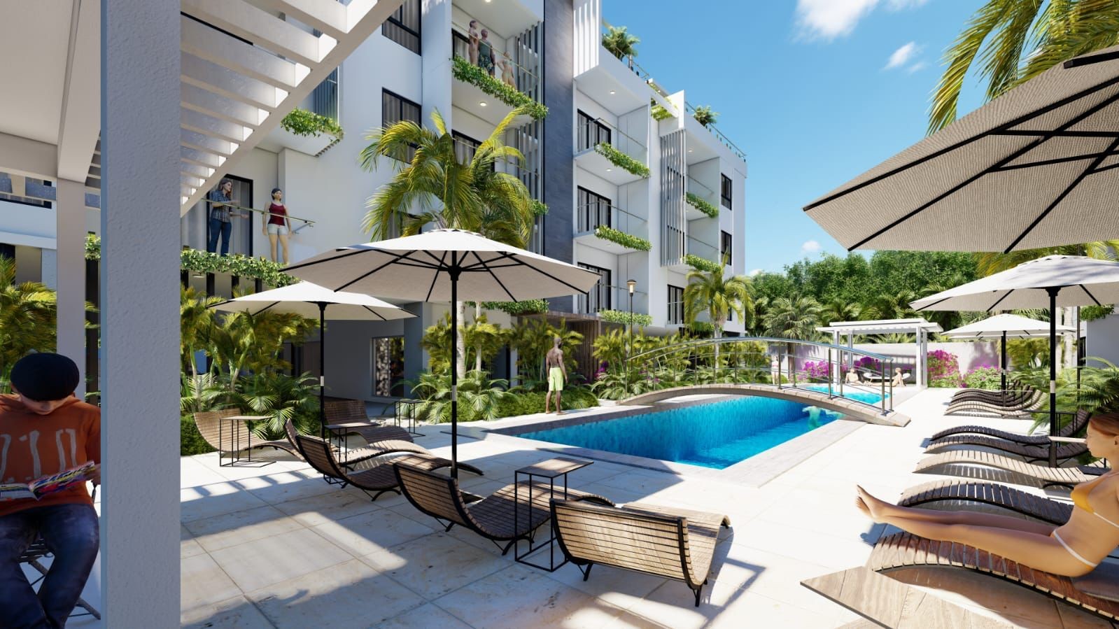 apartamentos - Excelente proyecto de apartamentos en Punta Cana, PALMAS DE ESTE IV.