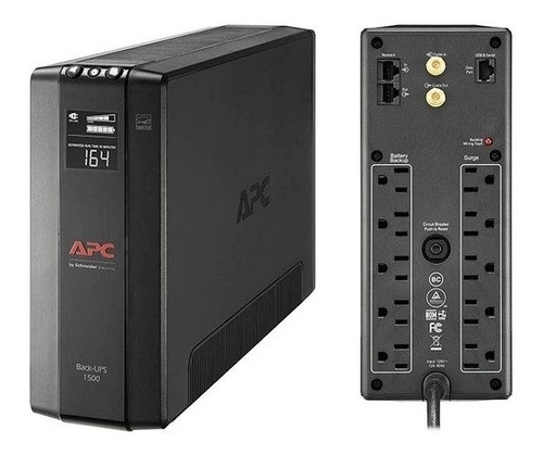 computadoras y laptops - UPS APC BX1500M-LM60 BACK-UPS PRO, 1.5KVA(1500VA), 900 WATTS 1