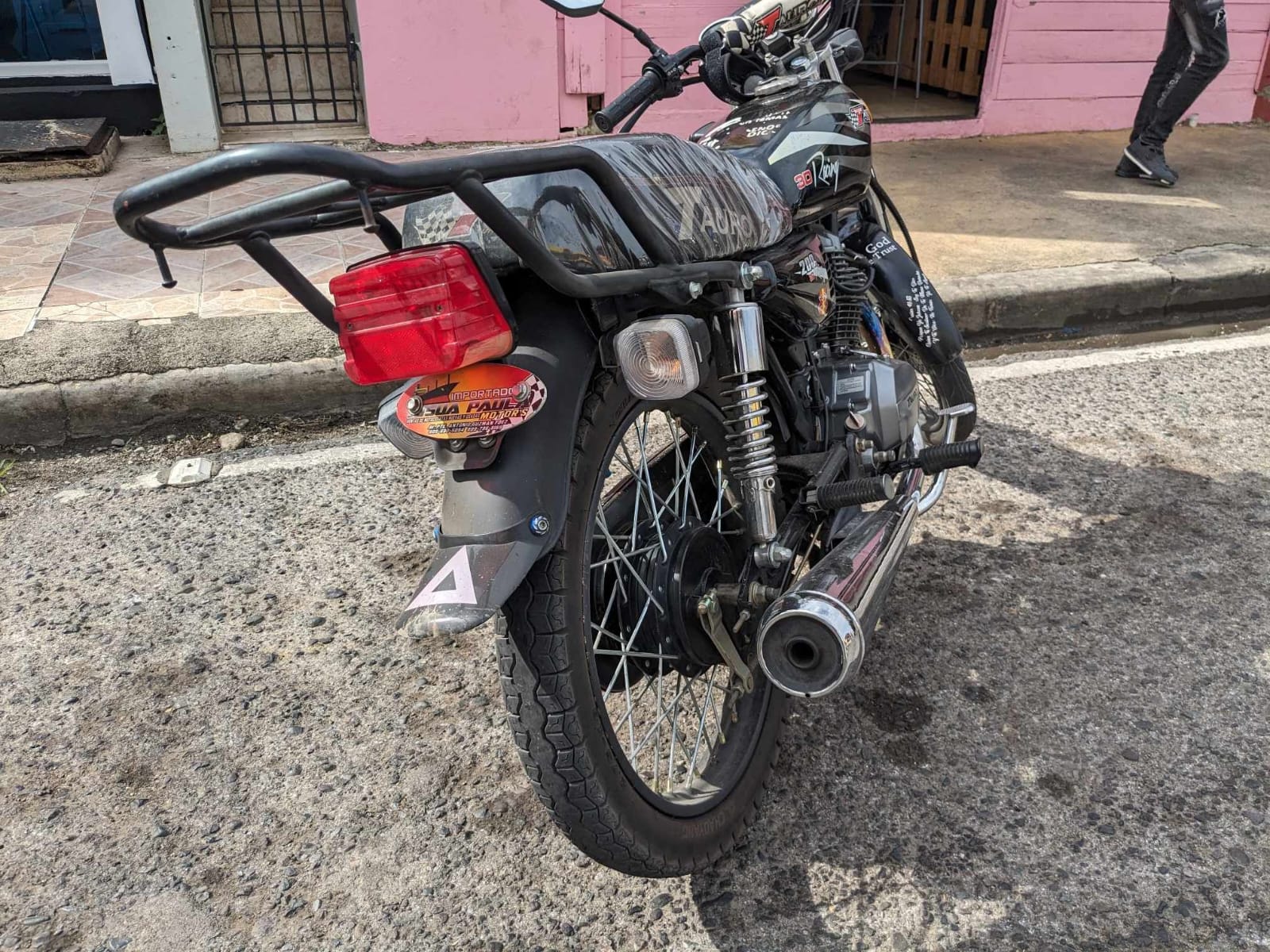 motores y pasolas - vendo motor CG tauro 200 2