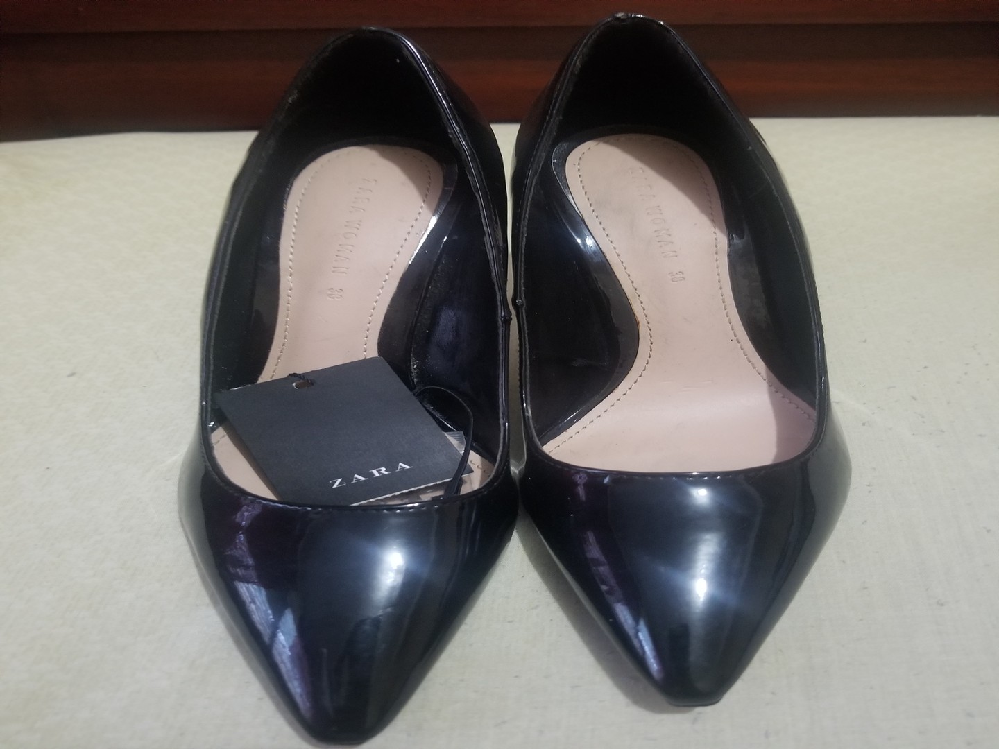 zapatos para mujer - Zapatos Zara tacon fino degradado, punta fina NUEVO Y ORIGINAL . 5