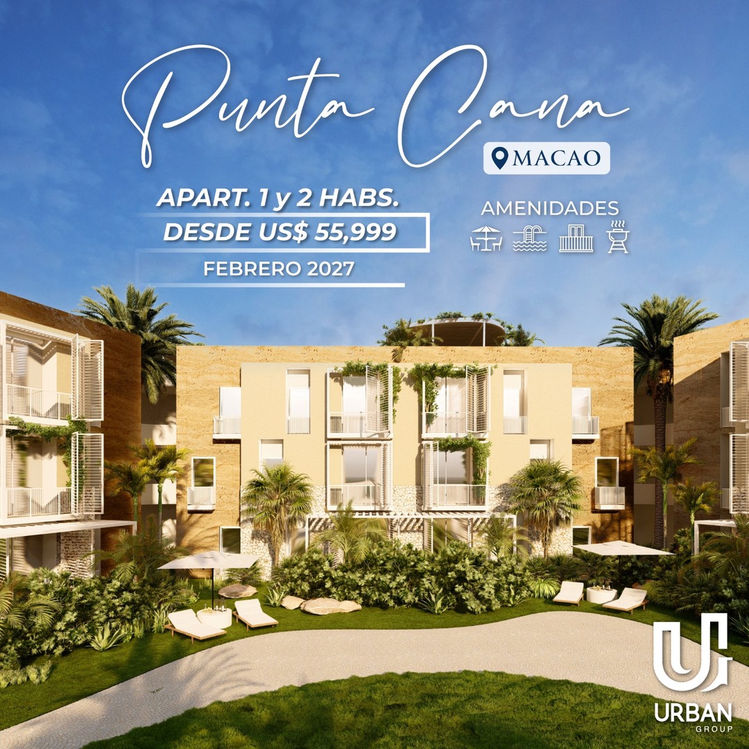 apartamentos - Apartamentos en Punta Cana con Club de Playa  2