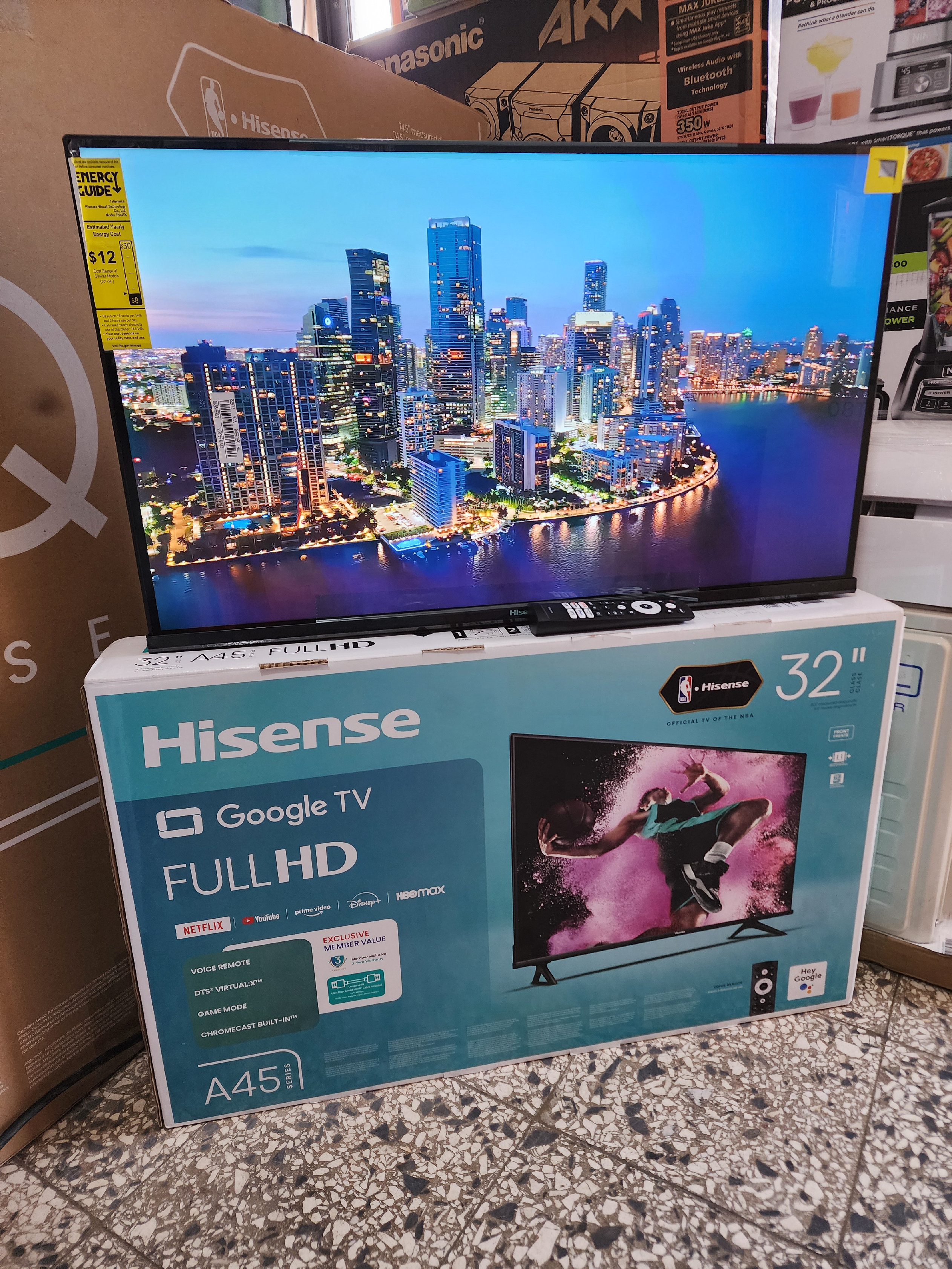 tv - hisense Smart tv 32" google 0