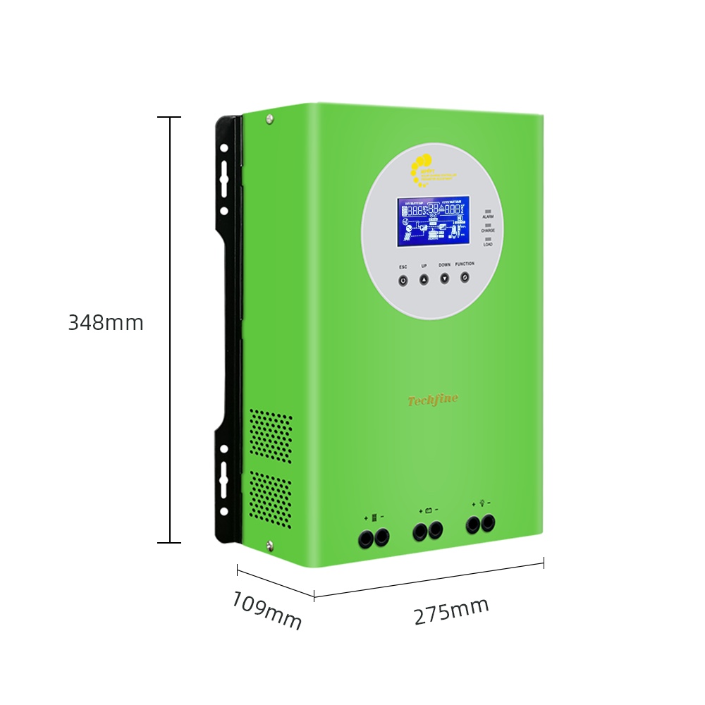 plantas e inversores - Controlador cargador solar 120Ah 5