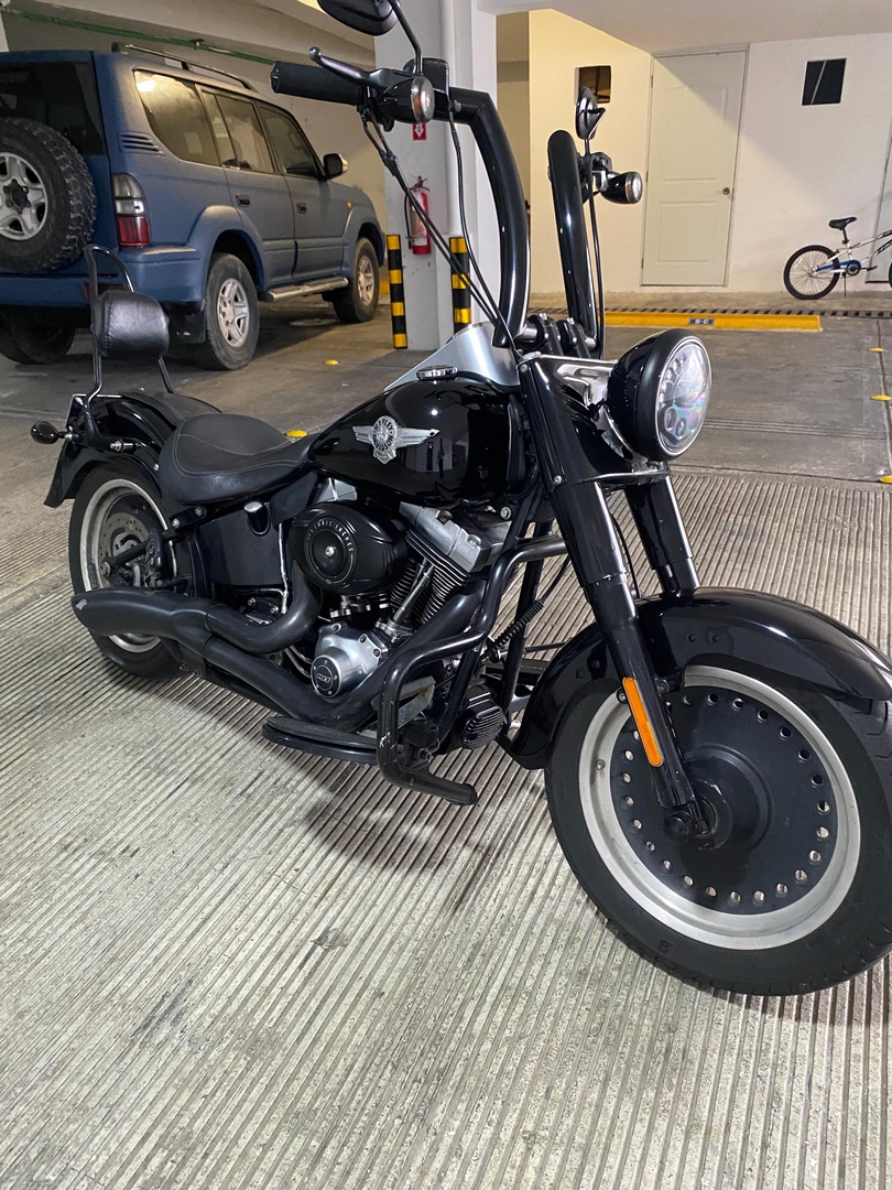 motores y pasolas - Harley Davidson Fat Boy LOW año 2013 0