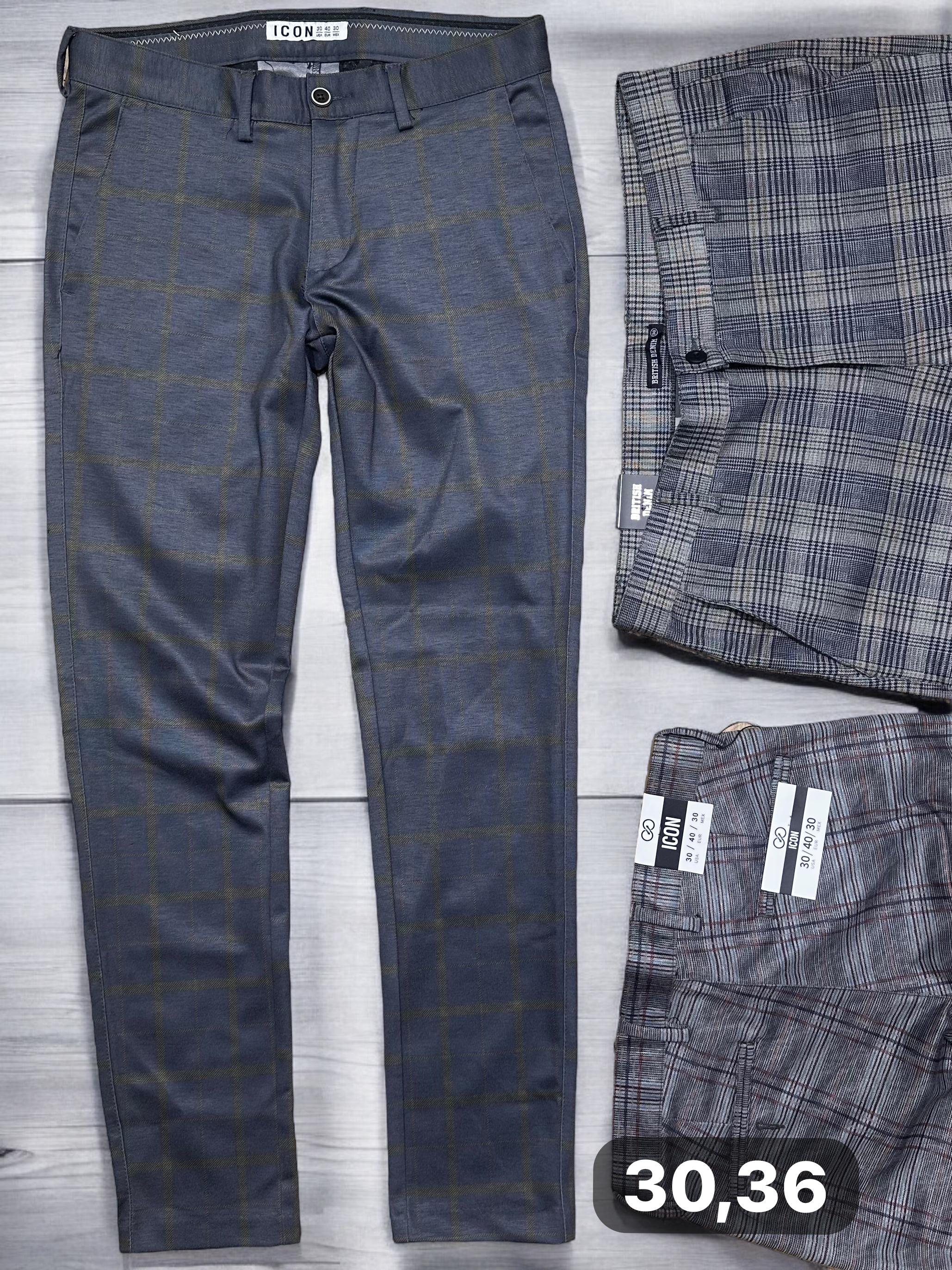 ropa para hombre - PANTALONES CASUALES DE CUADRO  1