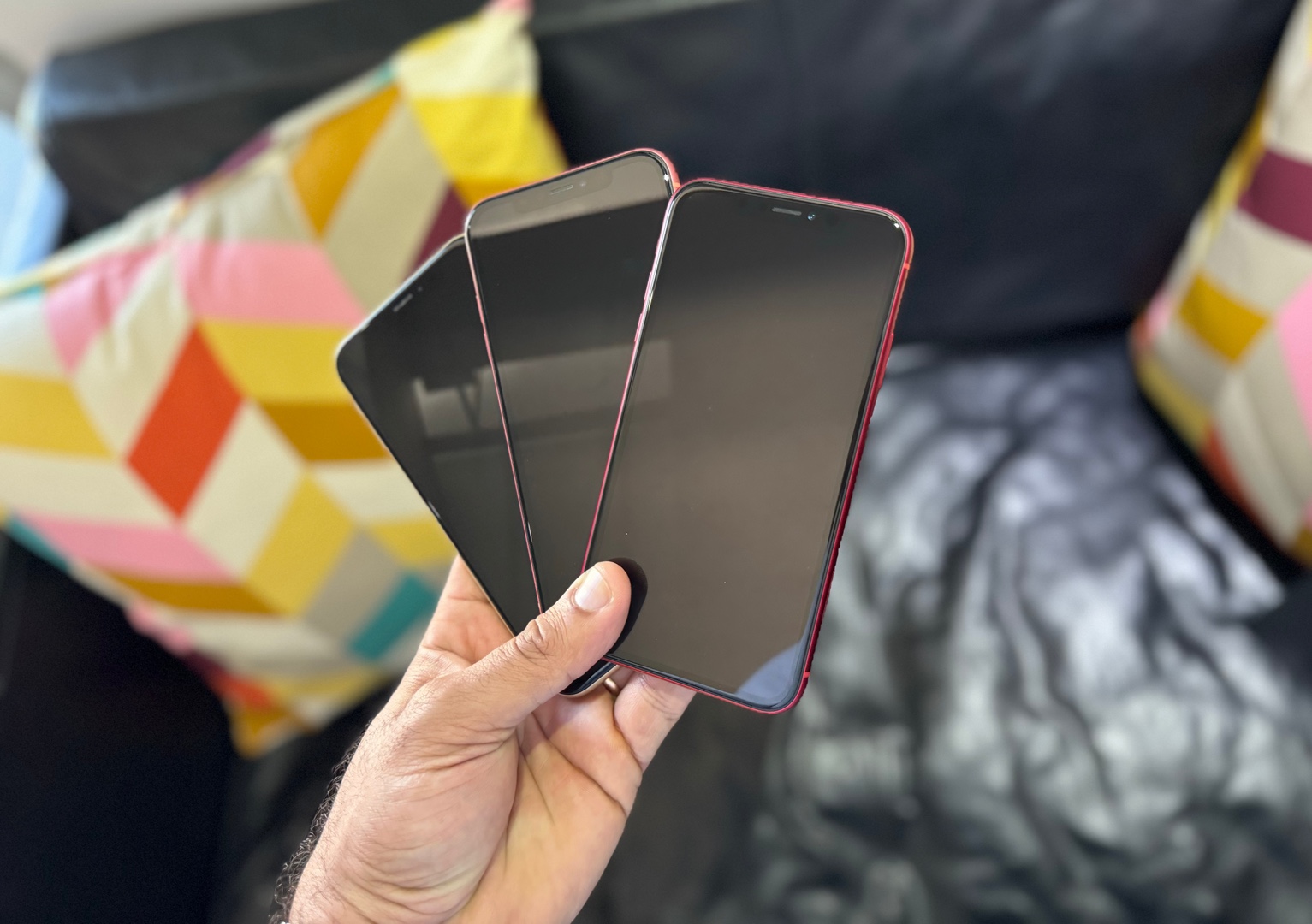 celulares y tabletas - iPhone XR 128GB Como Nuevos, Desbloqueados, Garantia, RD$ 13,850 NEG 1