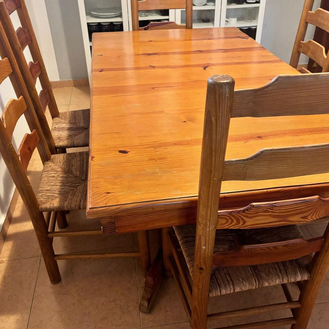 muebles y colchones - Vendo Comedor de pino tratado 2