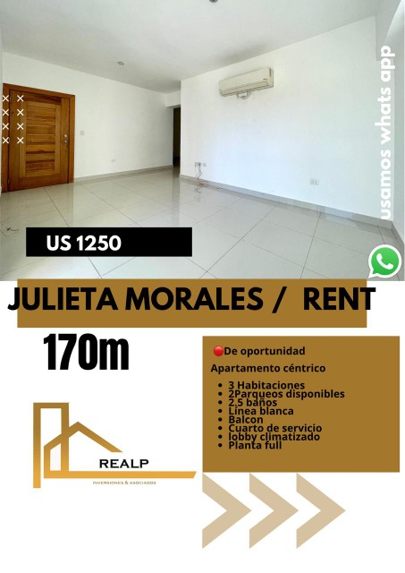 apartamentos - Apartamento línea blanca julieta