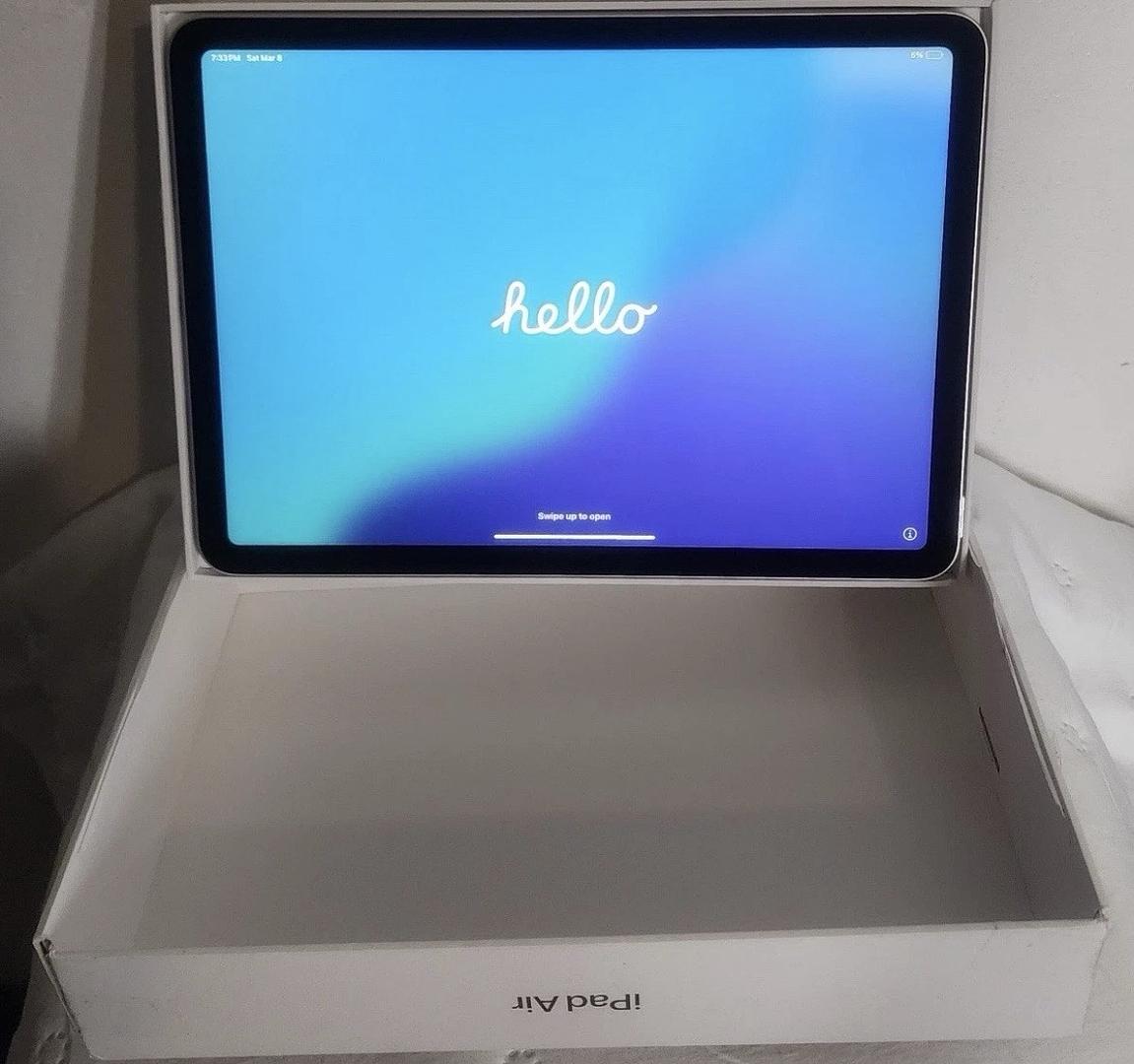 celulares y tabletas - IPAD AIR M2 13" 128GB WIFI + CELLULAR NUEVA CAJA ABIERTA  1
