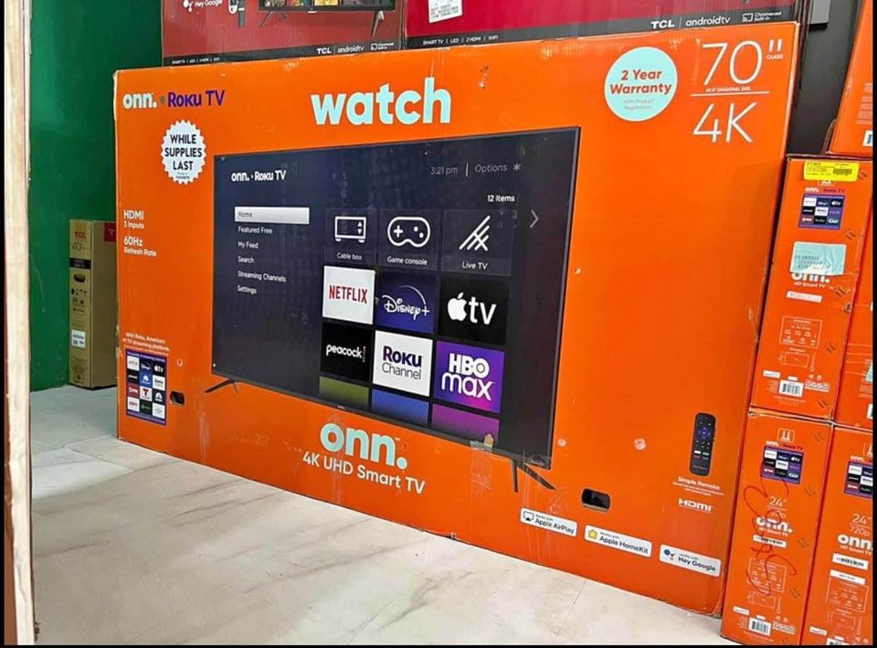 tv - ONN SMART TV 70 PULGADAS NUEVA
