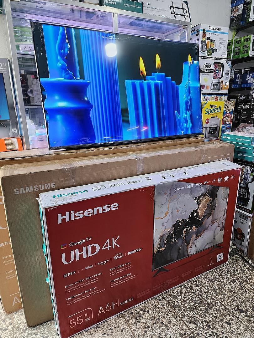 tv - SMART TV HISENSE GOOGLE 55 PULGADAS  1