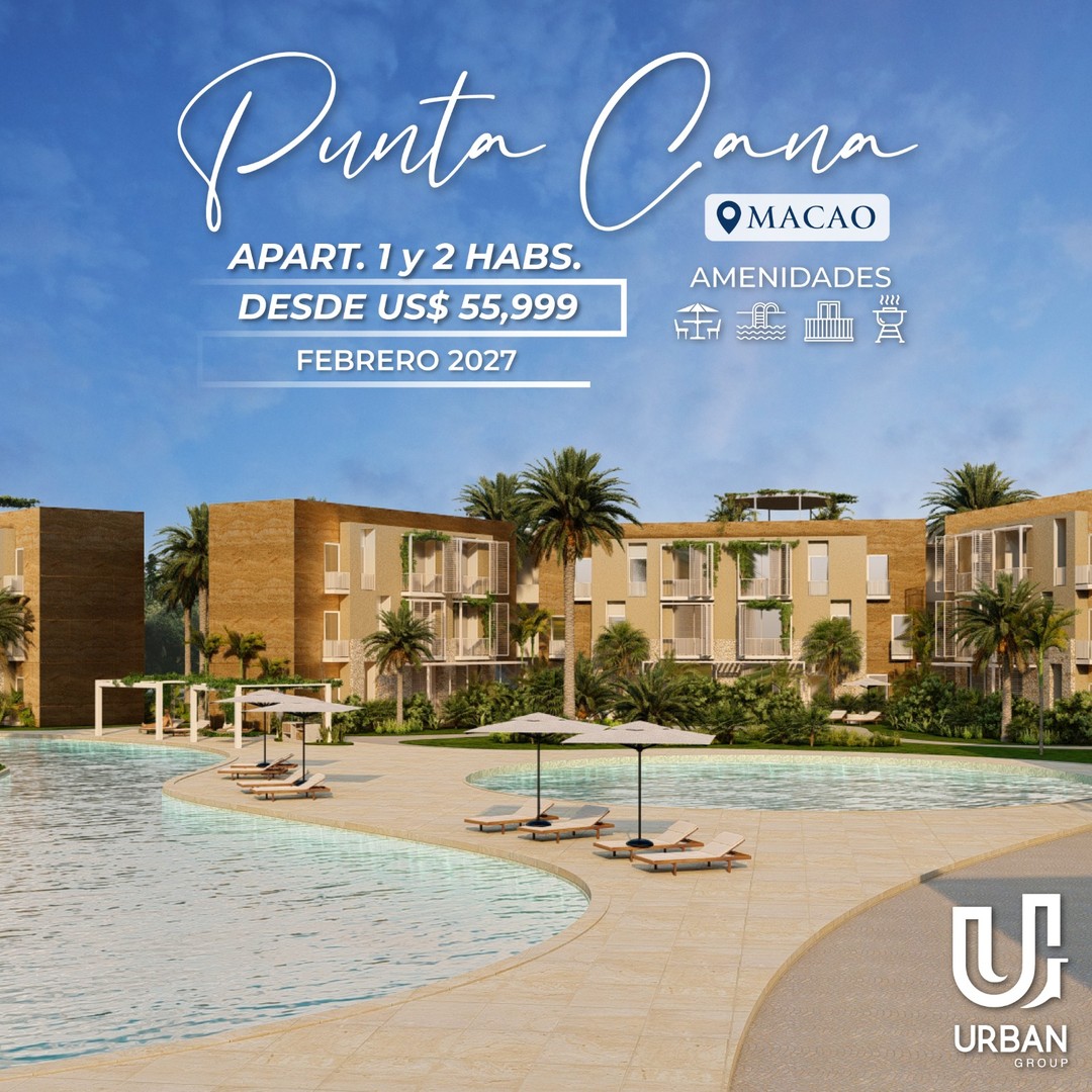 apartamentos - Apartamentos en Punta Cana con Club de Playa  3