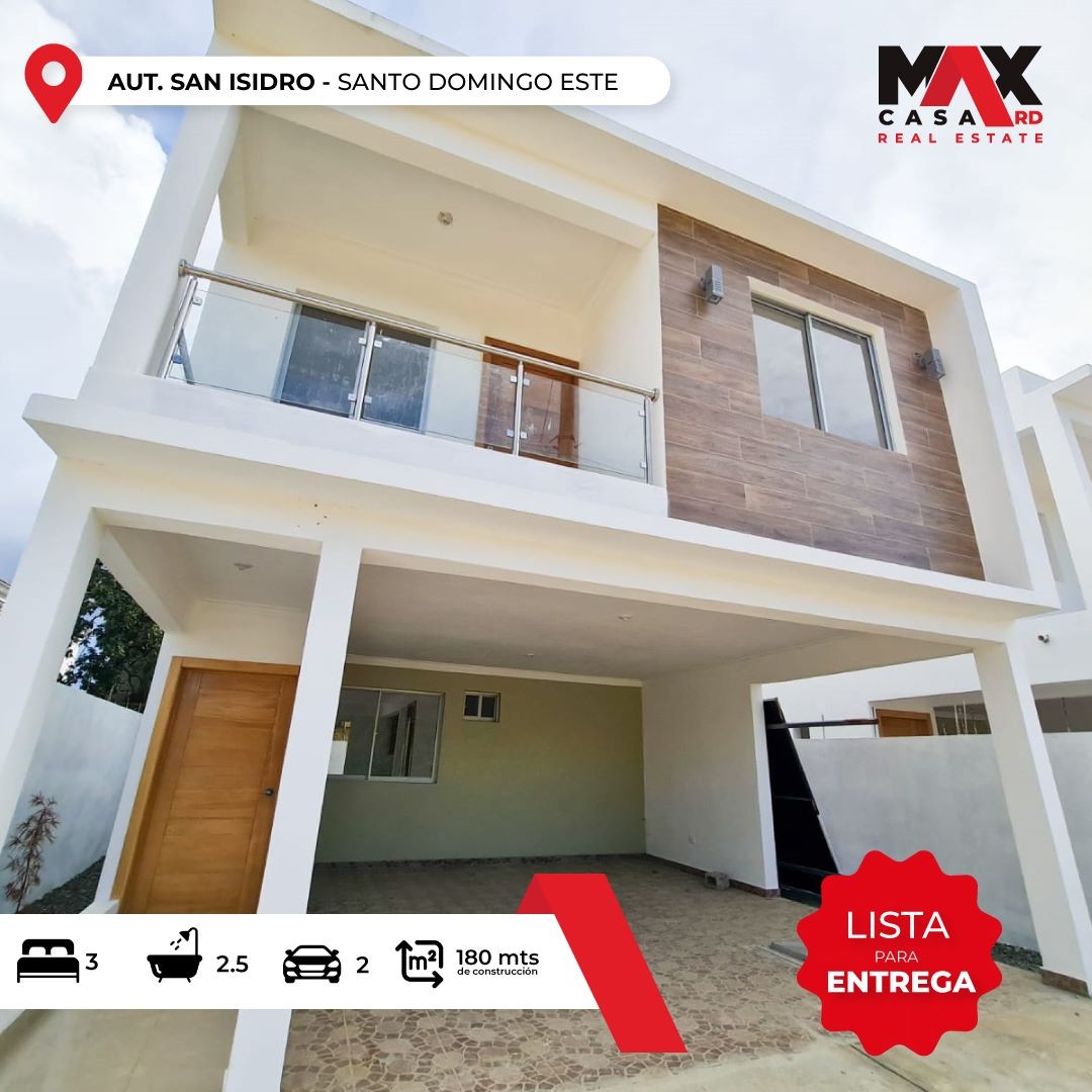 casas - HERMOSAS CASA DE VENTA UBICADA EN SAN ISIDRO, SANTO DOMINGO ESTE, ZONA ORIENTAL