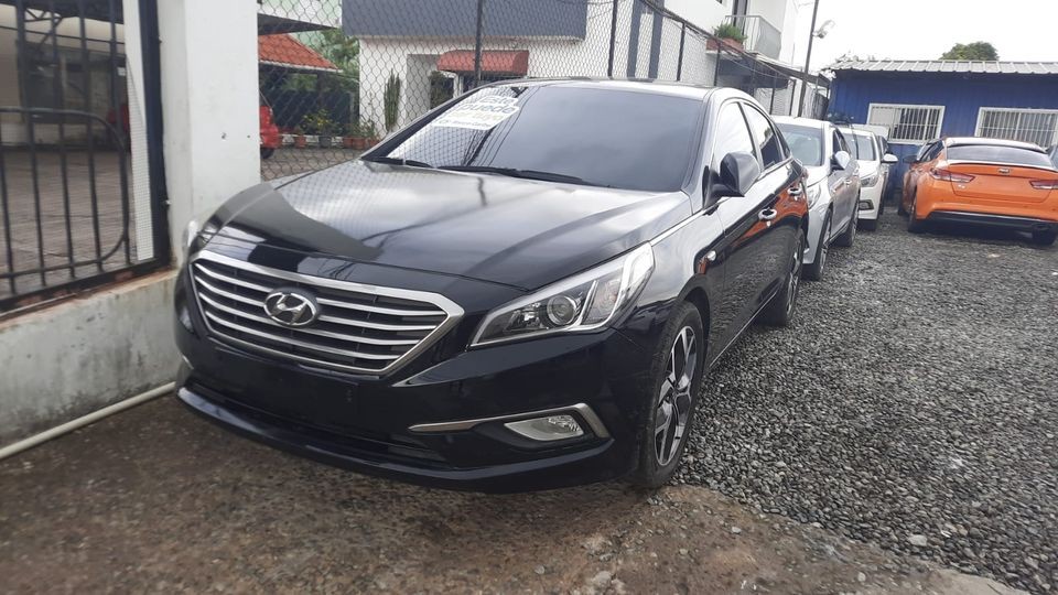 carros - HYUNDAI SONATA LF 2017 NEGRO DESDE: $670,000-Automático