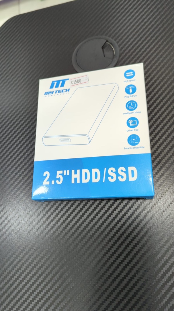 accesorios para electronica - Enclosure Mytech 2.5" + Disco HDD 500GB