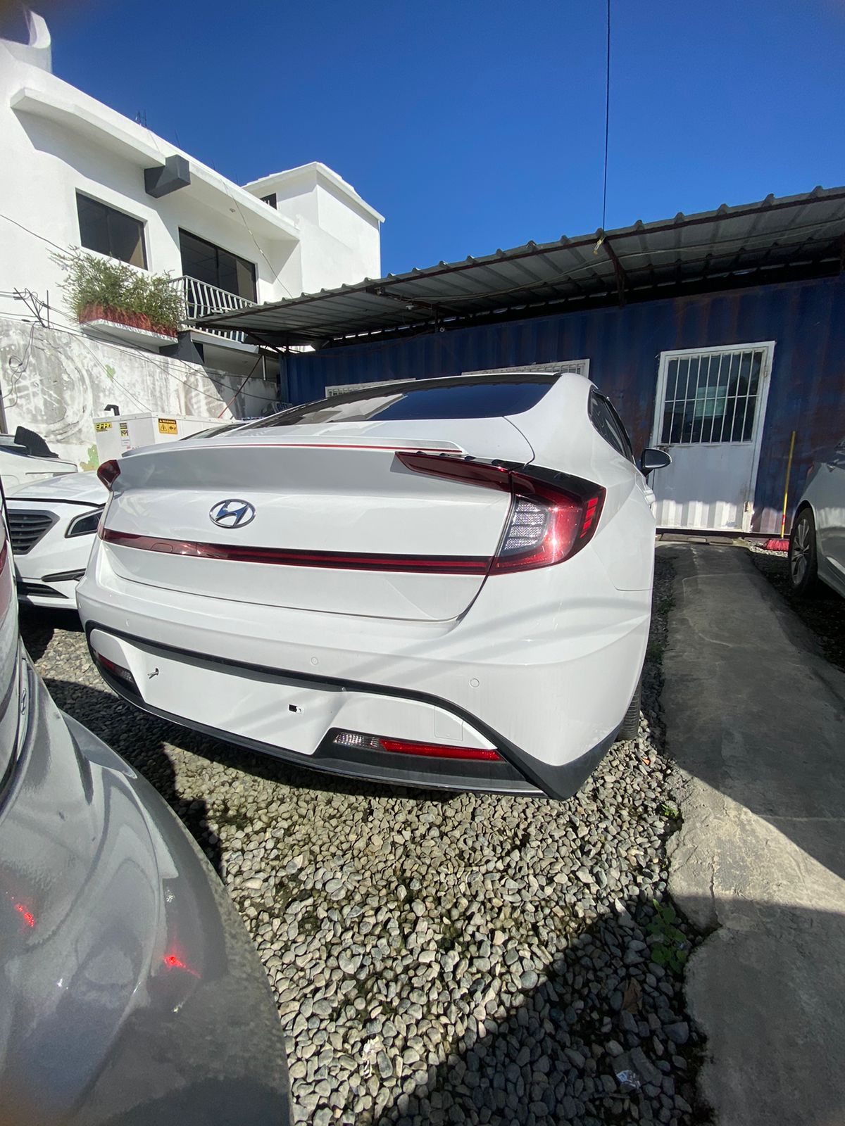 carros - HYUNDAI SONATA DN8 CAJA NUEVA 2020 BLANCO 4