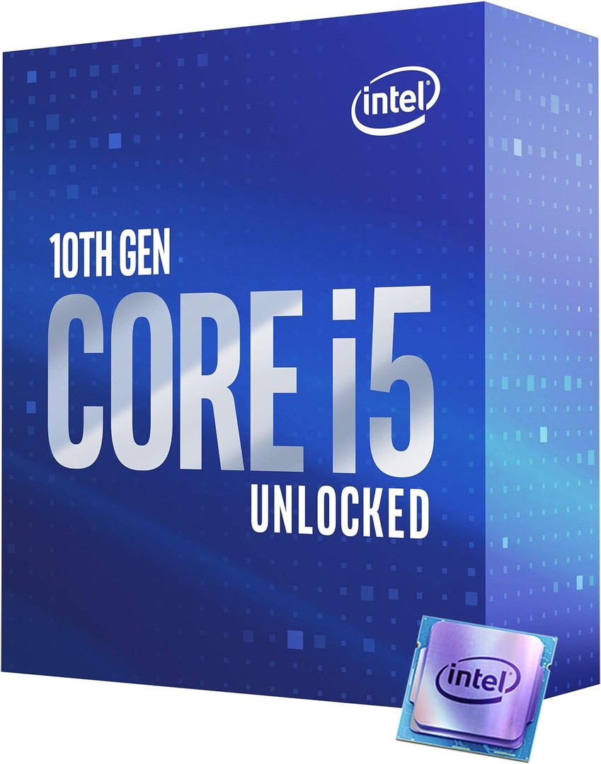 computadoras y laptops - Procesador Intel Core I5-10600K 4.1 GHZ 6 Nucleos LGA 1200 NO TRAE ABANICO 65W 2