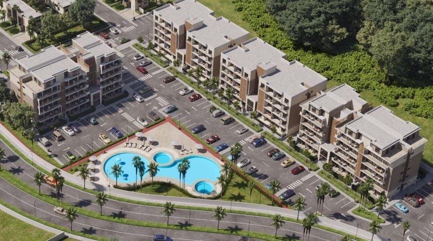 apartamentos - Proyecto en venta Punta Cana #24-1491un dormitorio, parqueadero, piscina, Gym.
 6