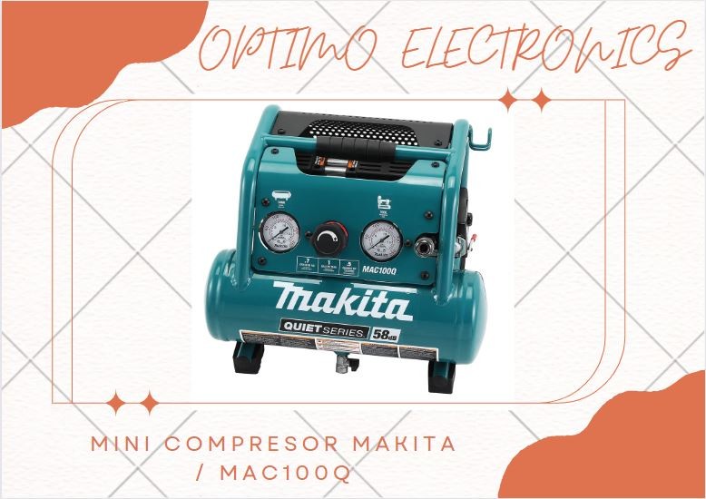 plantas e inversores - MINI COMPRESOR MAKITA / MAC100Q